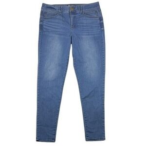 Democracy Absolution Skinny Jeans Womens 14 Medium Wash Blue Denim B1105BBNH